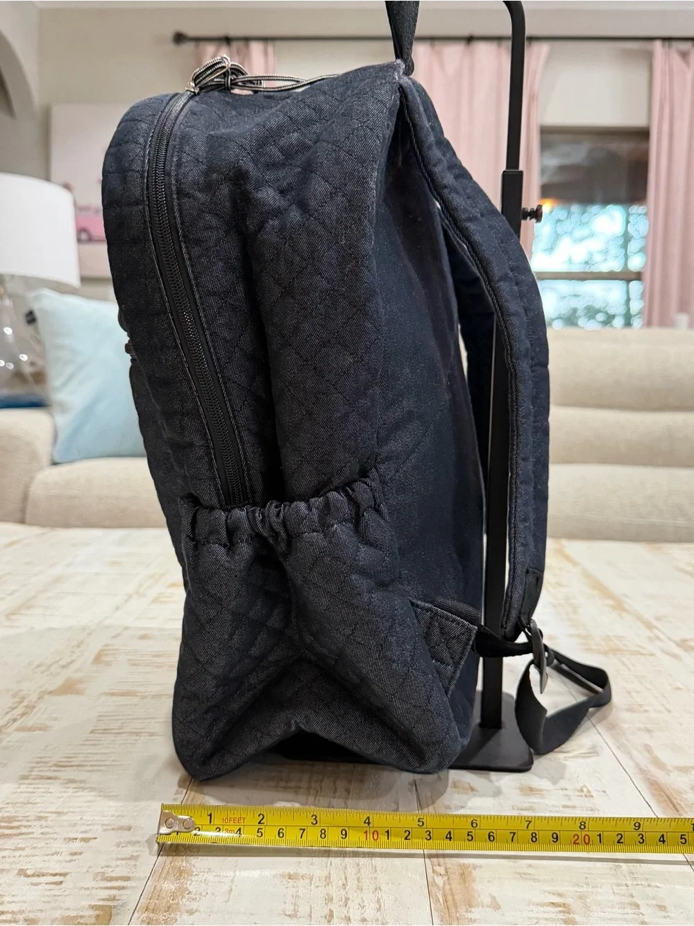 Vera Bradley Quilted Black Everyday Backpack